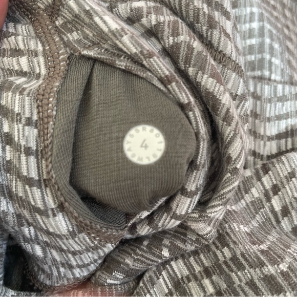 Lululemon Wunder Under High Rise Luon Arrow Jacquard Legging Women’s Size 4 - Picture 5 of 10